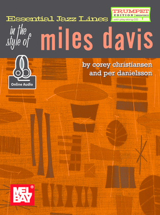 Book cover for Essential Jazz Lines: Miles Davis - Trumpet Edition