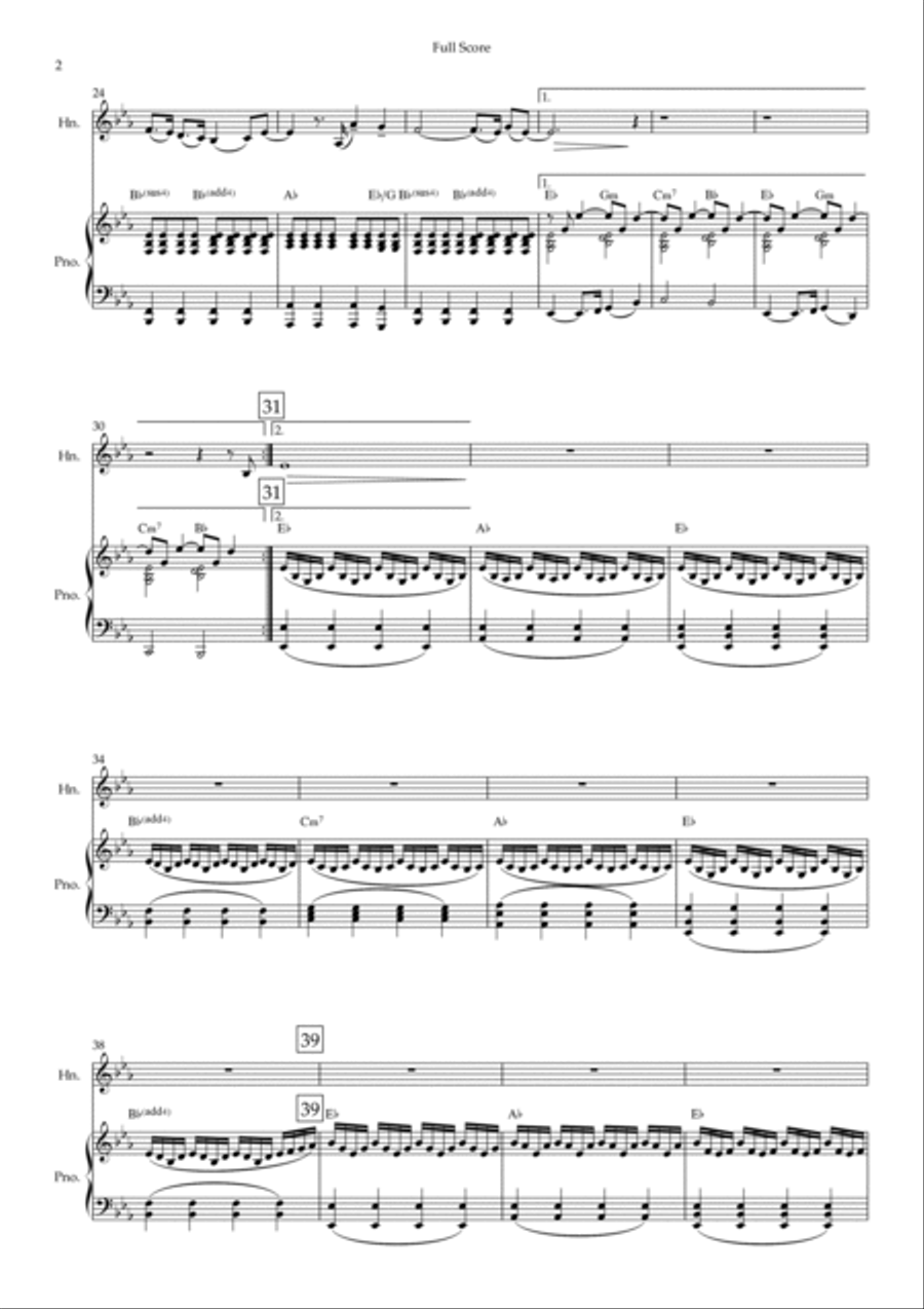 Fix You Horn scores gallery preview page 2