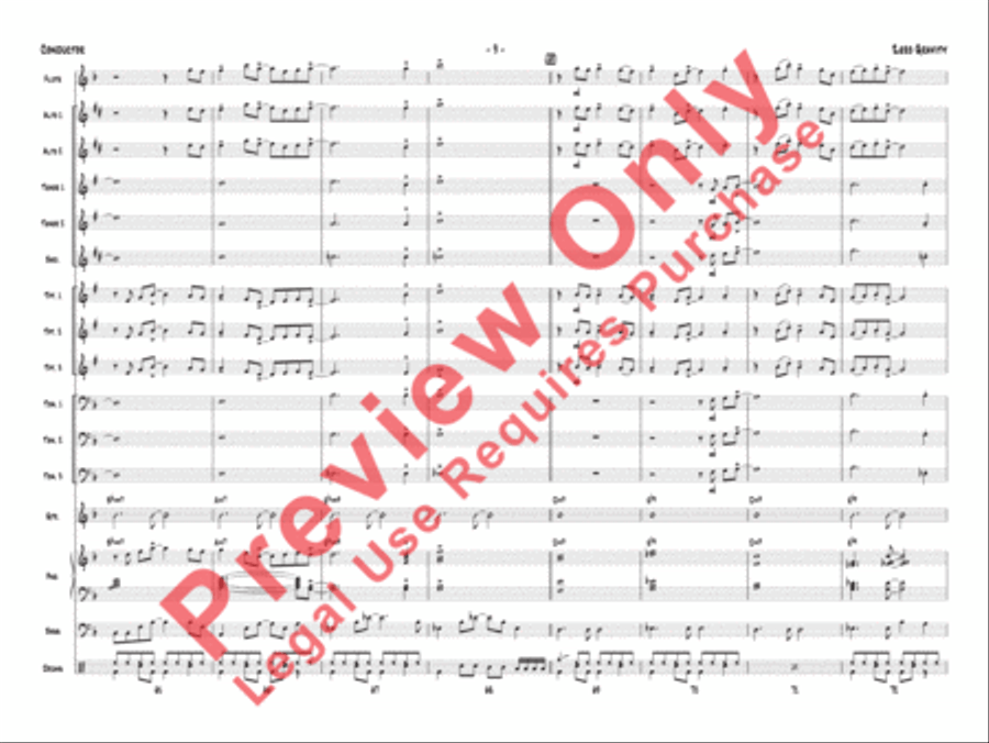Zero Gravity Jazz Ensemble scores gallery preview page 12