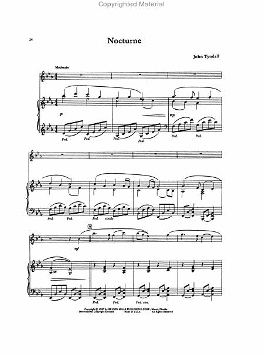 Belwin Master Solos (Flute), Volume 1 Flute Solo scores gallery preview page 4