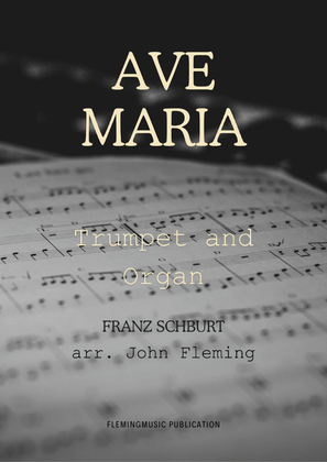 Book cover for Ave Maria (for Trumpet and Organ)