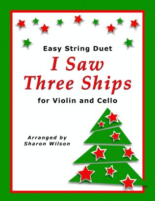 Book cover for I Saw Three Ships (Violin and Cello Duet)
