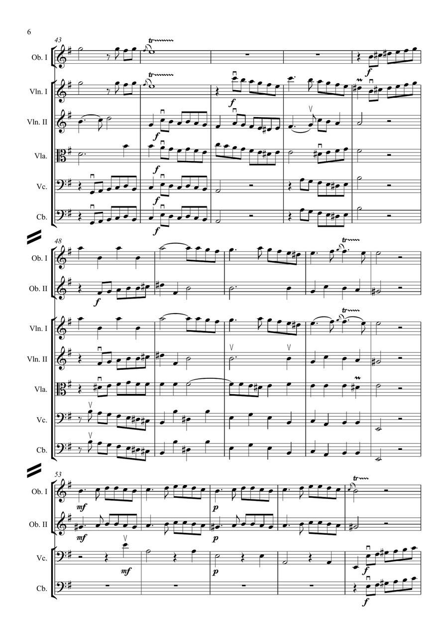 Rameau - Les Indes galantes Suite String Orchestra scores gallery preview page 6