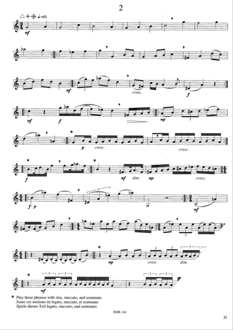 Method for Natural Horn Method for Natural Horn Horn Solo scores gallery preview page 11