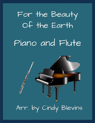 Book cover for For the Beauty of the Earth, for Piano and Flute