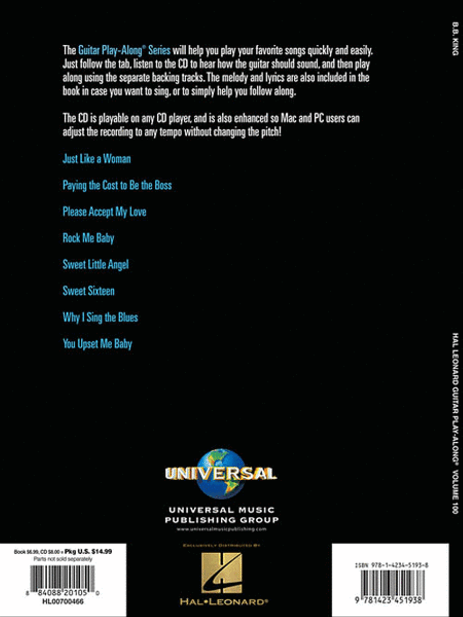 B.B. King Electric Guitar scores gallery preview page 2