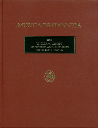 Book cover for Canticles & Anthems with Orchestra (XCI)