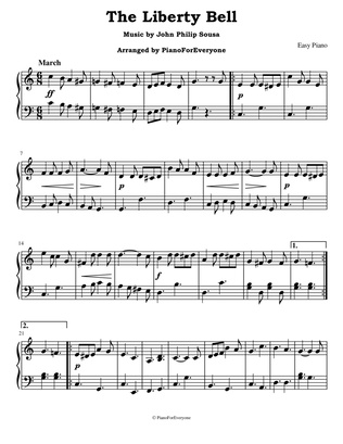 The Liberty Bell - Sousa (Easy Piano)