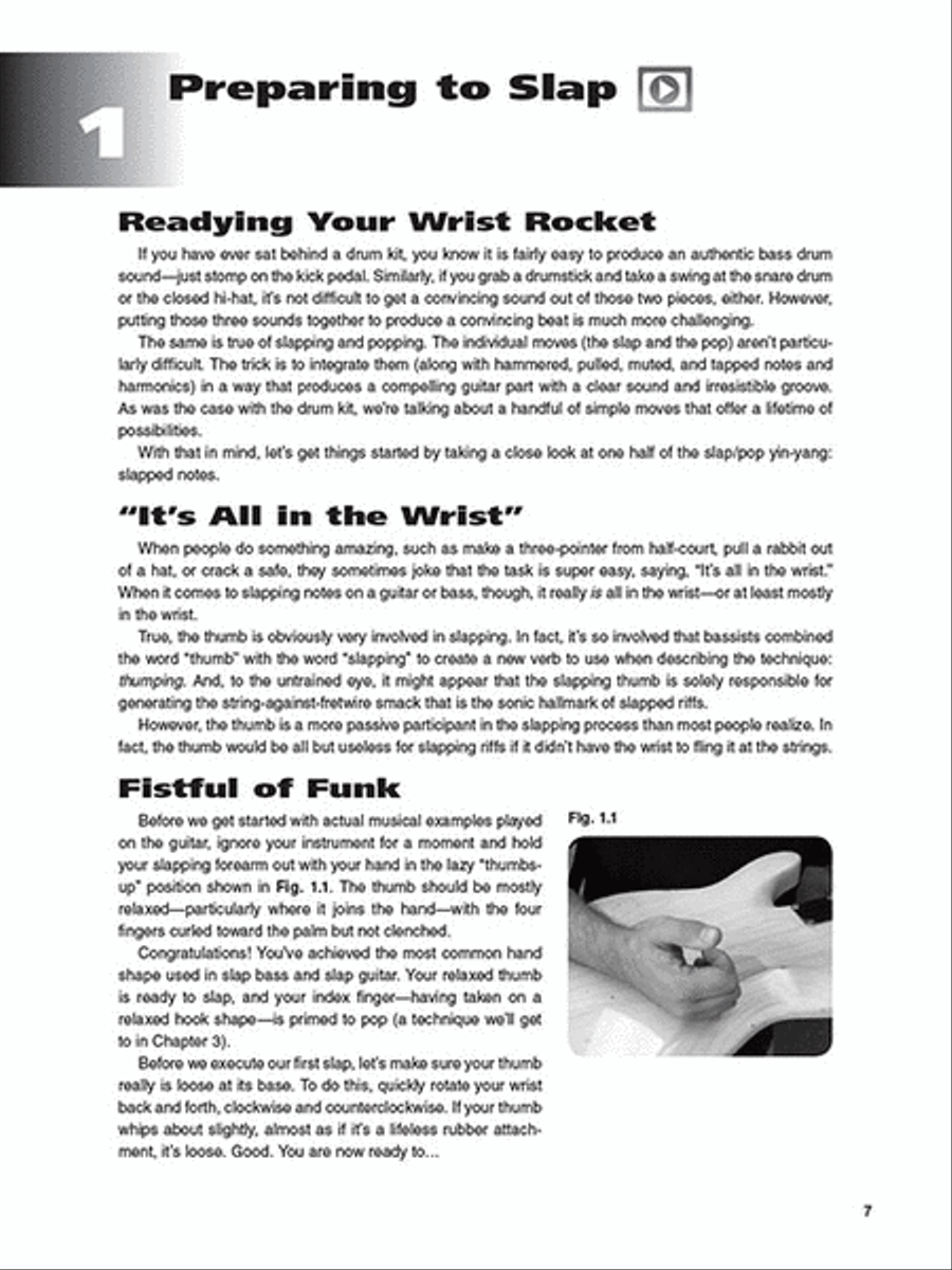 Solo Slap Guitar Solo Slap Guitar Electric Guitar scores gallery preview page 4