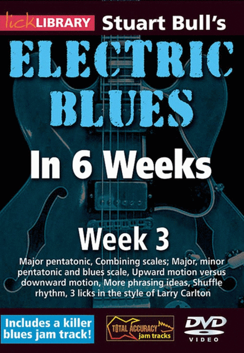 Lick Library Bull'S Electric Blues 6 Wks Guitar Dvd 3