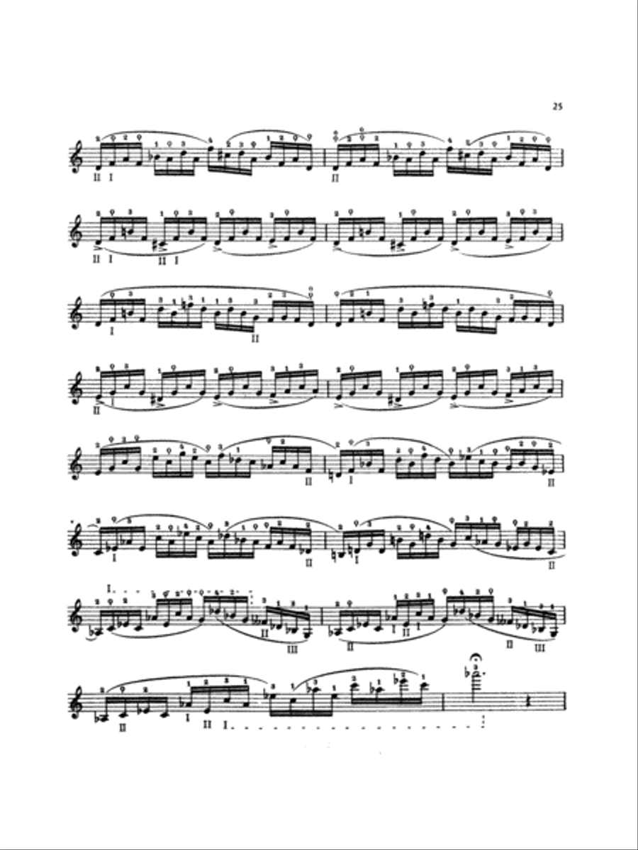 Popper: High School of Cello Playing, Op. 73 (40 Etudes) Part scores gallery preview page 2
