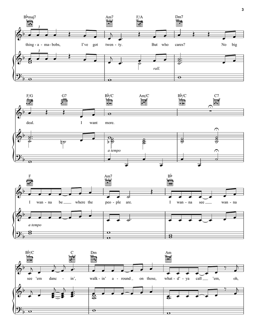 Part Of Your World (from The Little Mermaid) Guitar scores gallery preview page 3