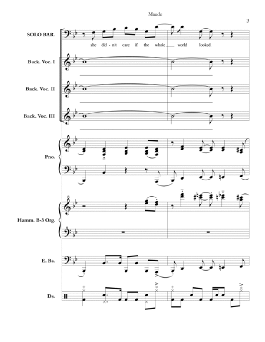 Maude (and Then There's Maude) Large Ensemble scores gallery preview page 3