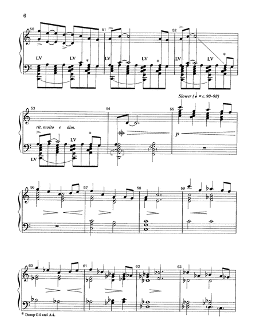 A Song of Gladness 5-Octaves scores gallery preview page 6