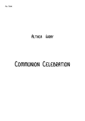 Book cover for Communion Celebration