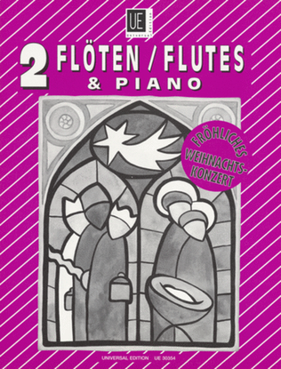 Book cover for Christmas Concert, 2 Flutes/Pa