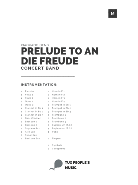 Prelude to "An die Freude"