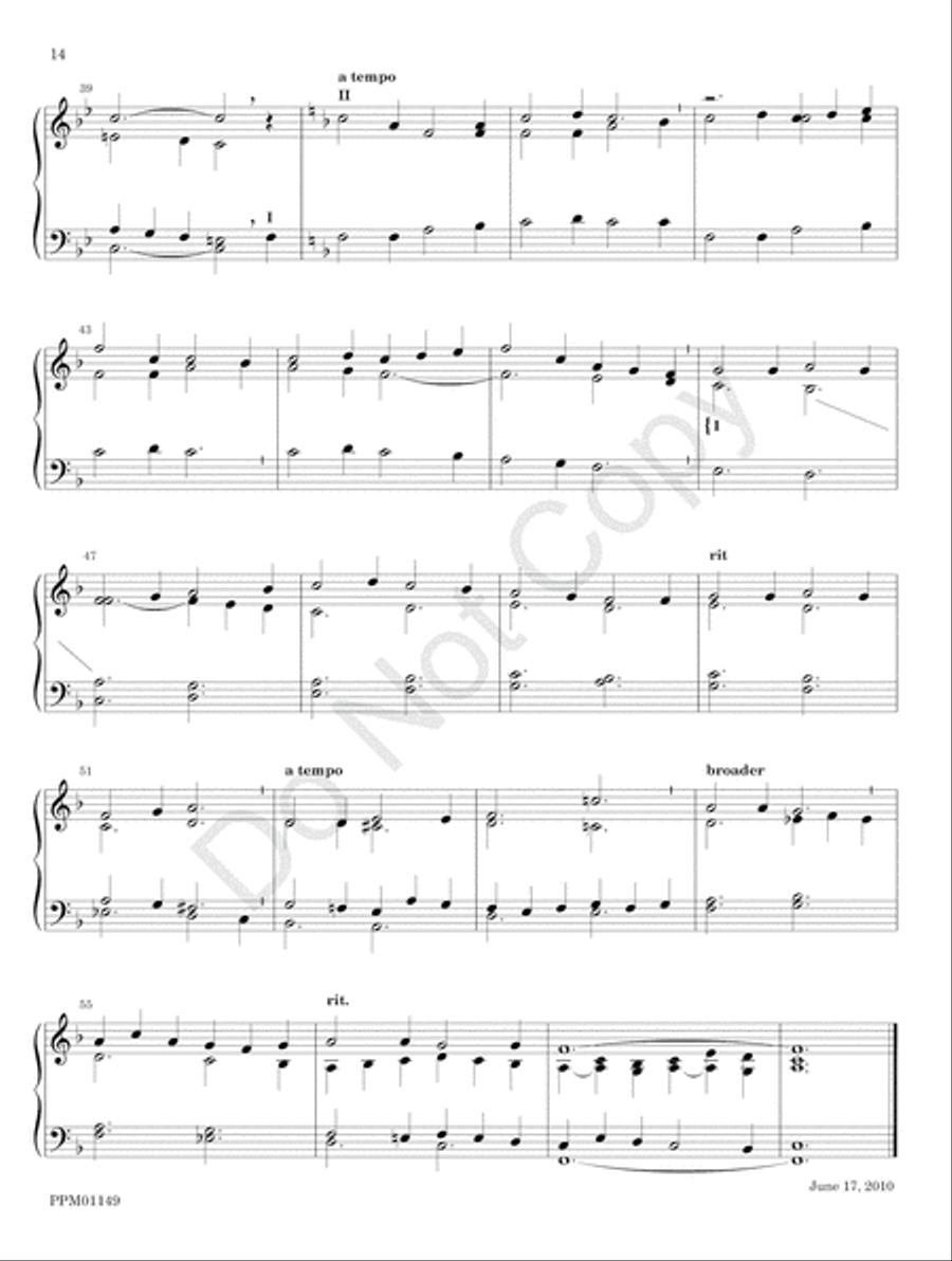 Organ Works for the Church Year Organ scores gallery preview page 20