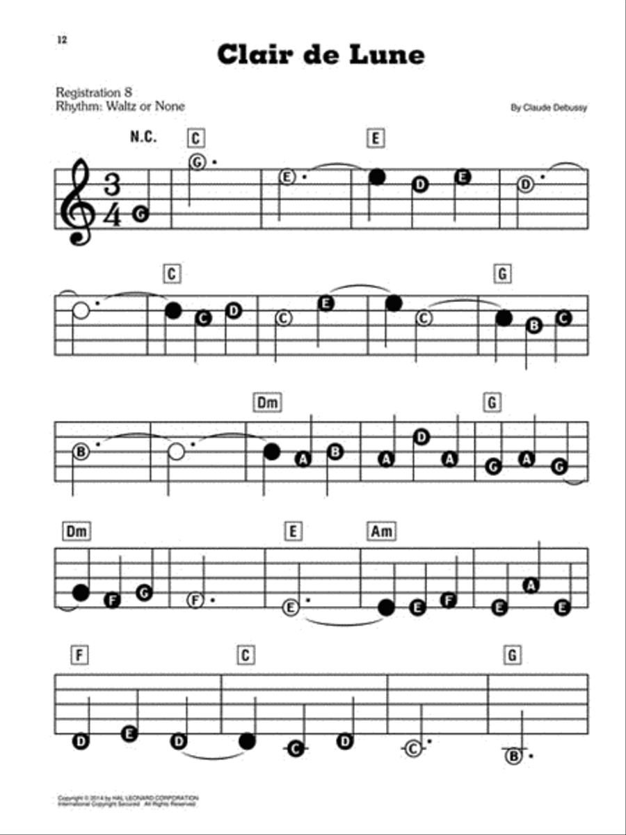 30 Classical Masterworks Electronic Keyboard scores gallery preview page 3