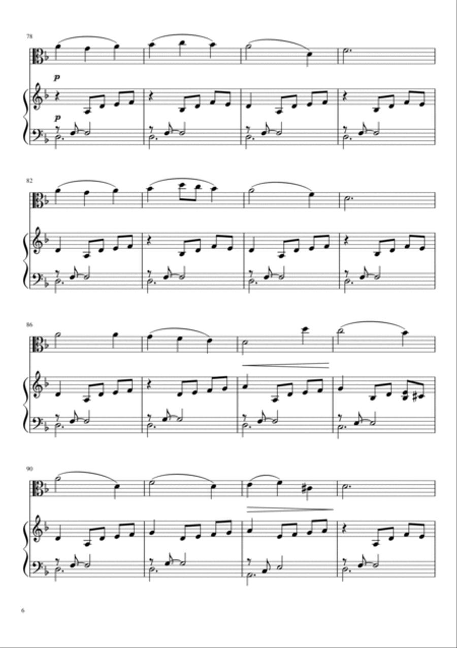 Concertino for viola (Polish concertino) Viola scores gallery preview page 6