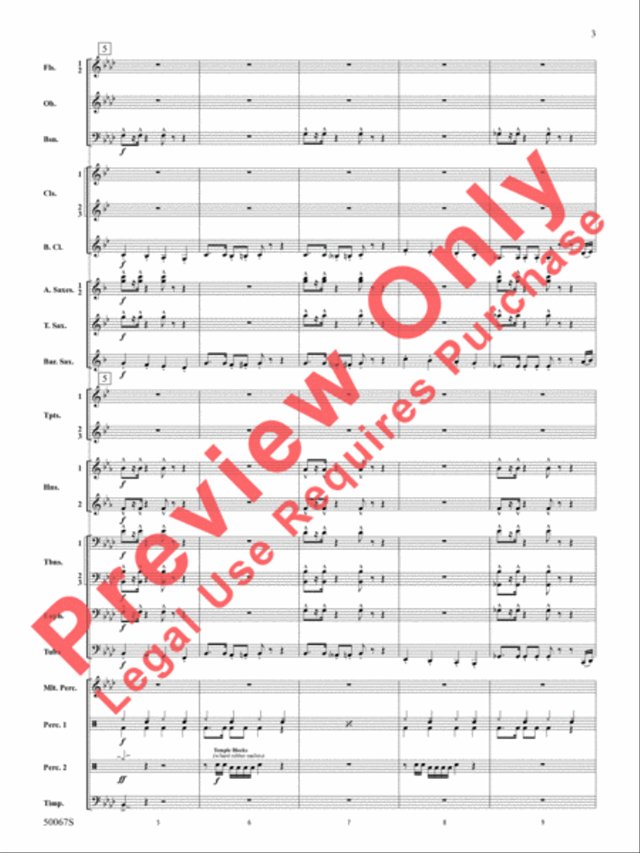 David Bowie -- The Hits David Bowie -- The Hits Concert Band scores gallery preview page 4
