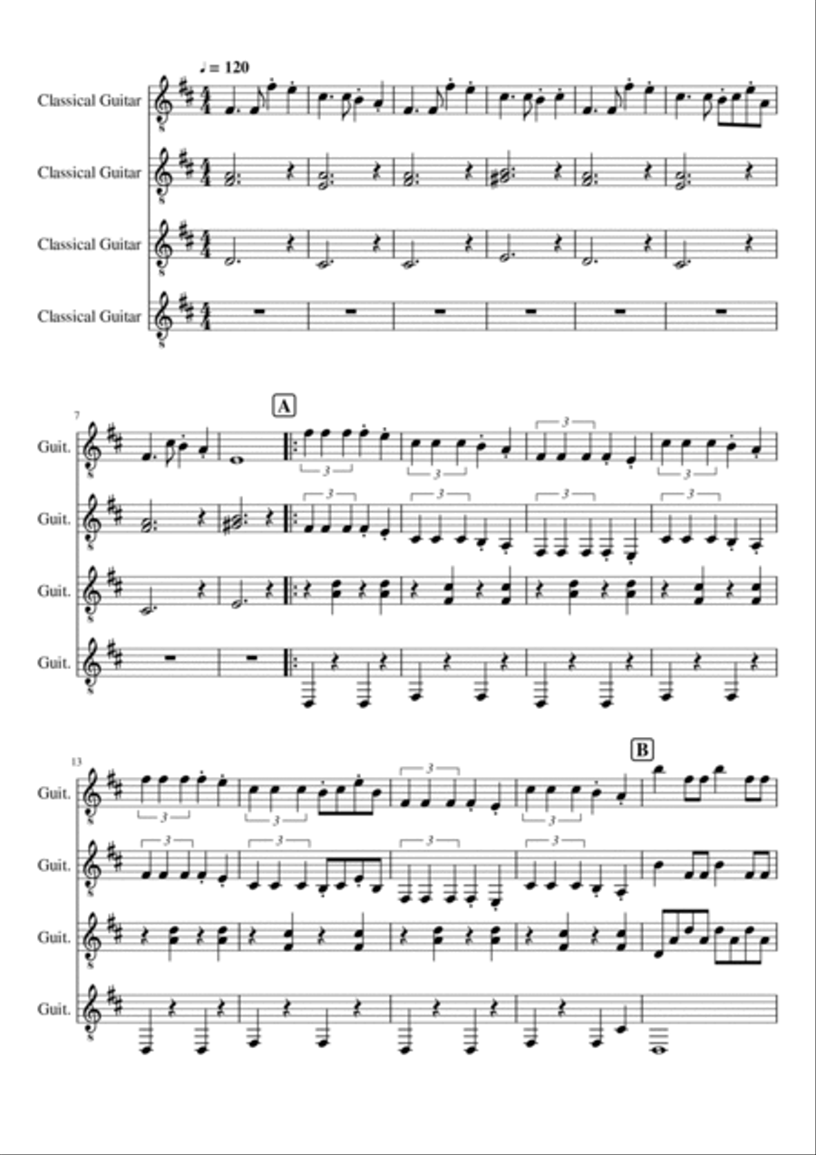 Glad You Came Glad You Came Guitar Solo scores gallery preview page 2