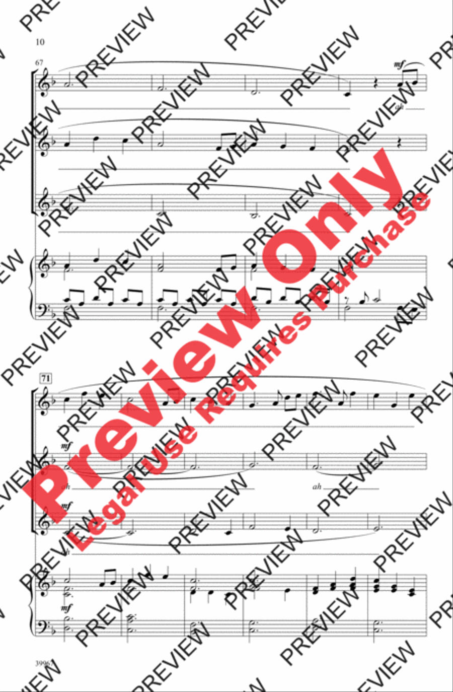 Sleepsong Sleepsong Women's Choir scores gallery preview page 10