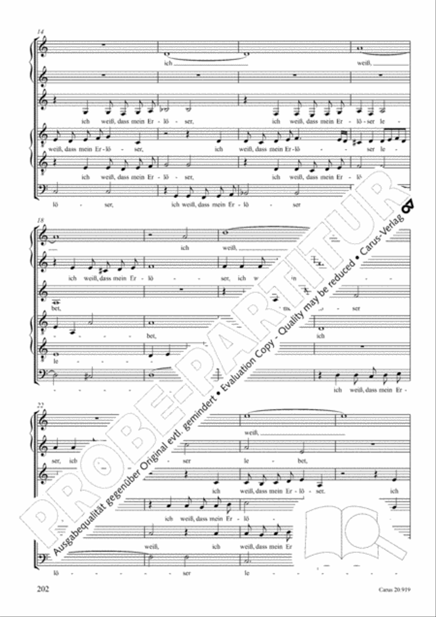 Opera varia I. Works with 1-7 parts (Complete edition, vol. 19) [Werke mit 1-7 obligaten Stimmen] Score scores gallery preview page 259