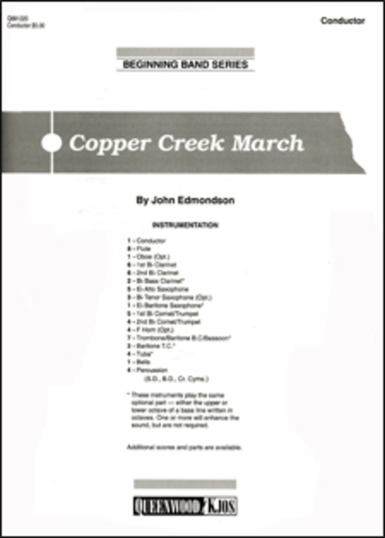 Copper Creek March - Score image number null