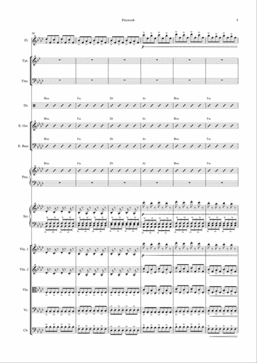 Firework Large Ensemble scores gallery preview page 5