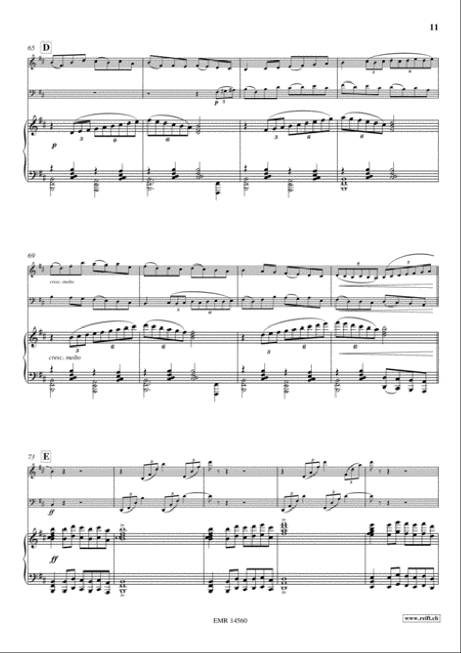 Irish Concertino Piano Trio scores gallery preview page 11