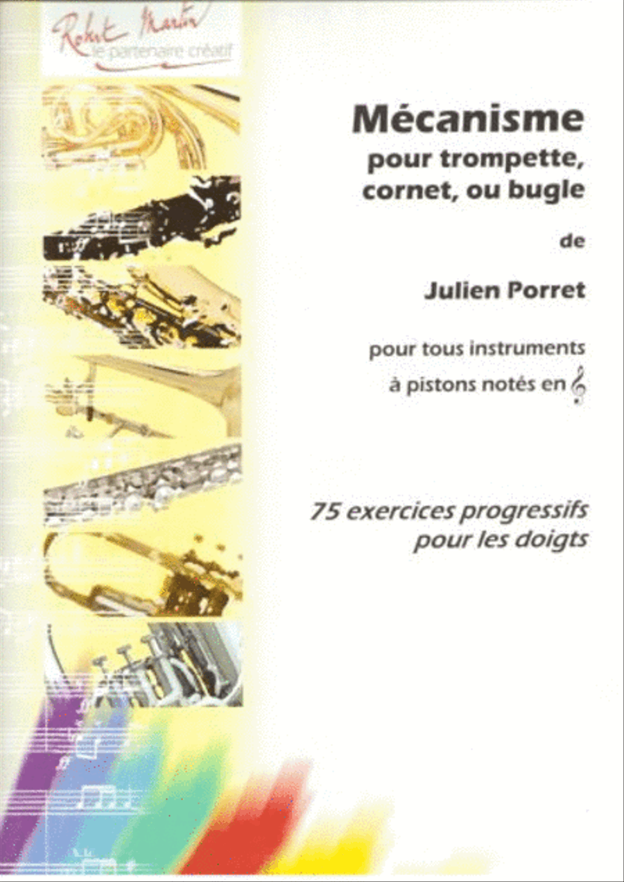 Mécanisme 75 exercices progressifs pour les doigts Trumpet scores gallery preview page 1