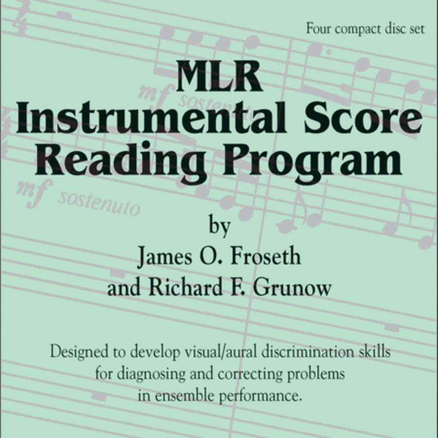 MLR Instrumental Score Reading Program - CD Set
