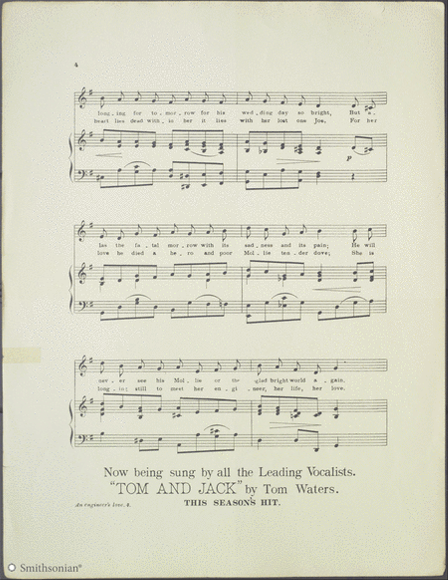 An Engineers Love An Engineers Love Piano, Vocal scores gallery preview page 4