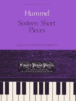 Book cover for Sixteen Short Pieces