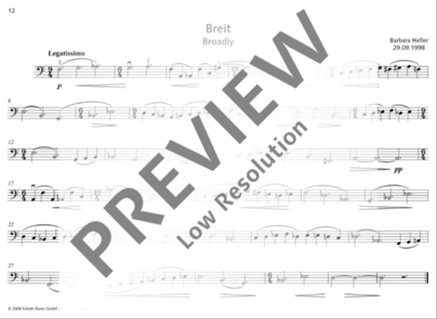 Sounds and Signs Cello Solo scores gallery preview page 13