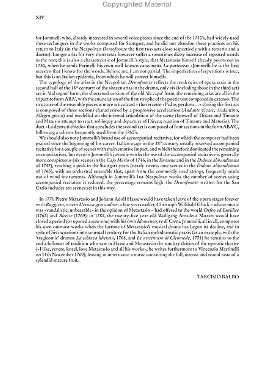 Demofoonte. Arias for Tenor Voice Solo scores gallery preview page 14