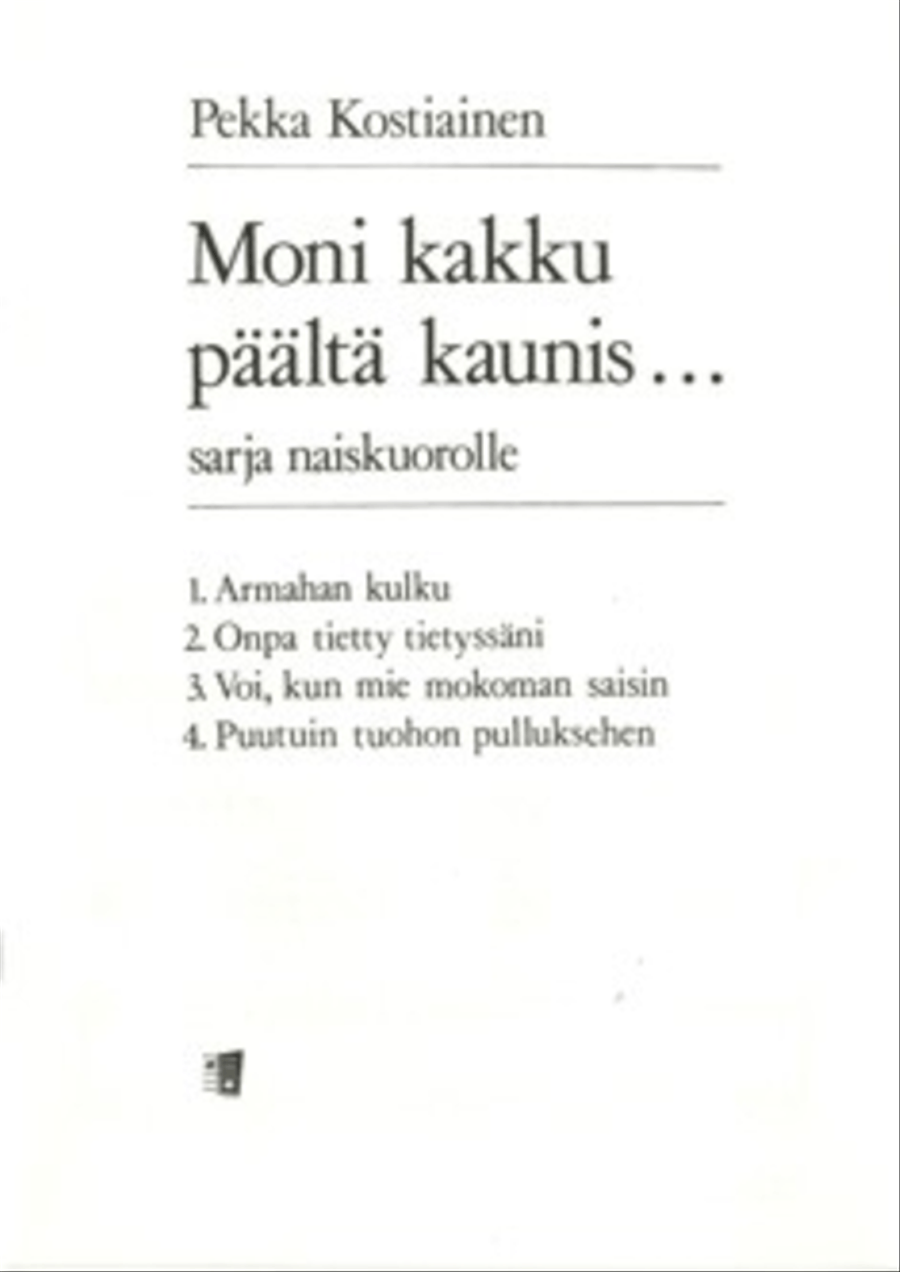 Moni Kakku Paalta Kaunis