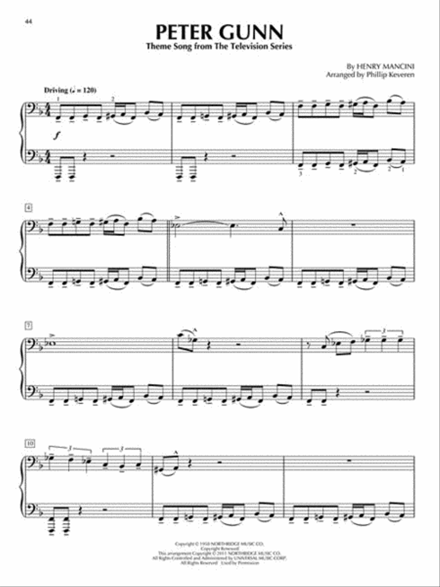 Mancini Magic Mancini Magic Piano Solo scores gallery preview page 4