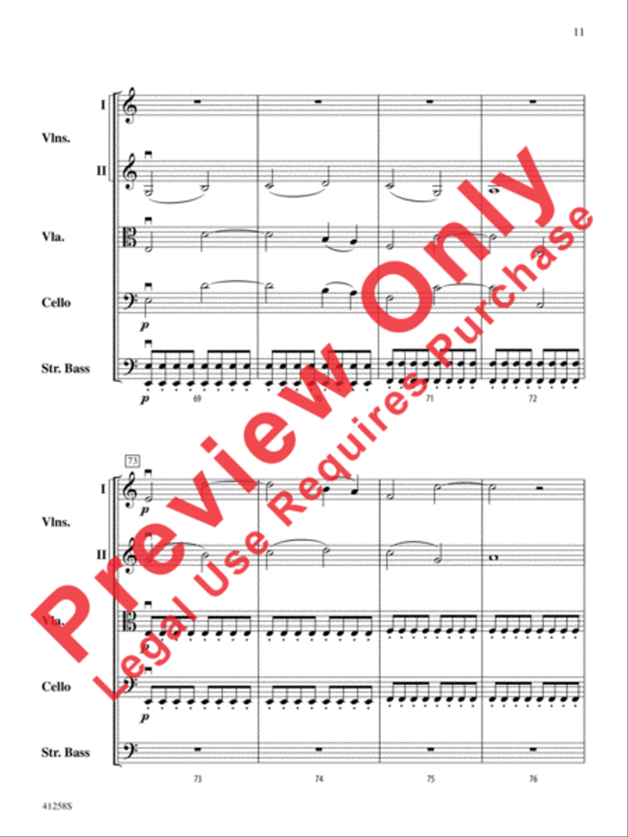 Boreas Boreas String Orchestra scores gallery preview page 12
