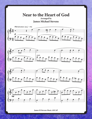Near to the Heart of God - Hymnfelt Piano