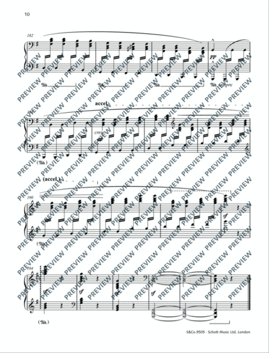 Papillon Piano Solo scores gallery preview page 13