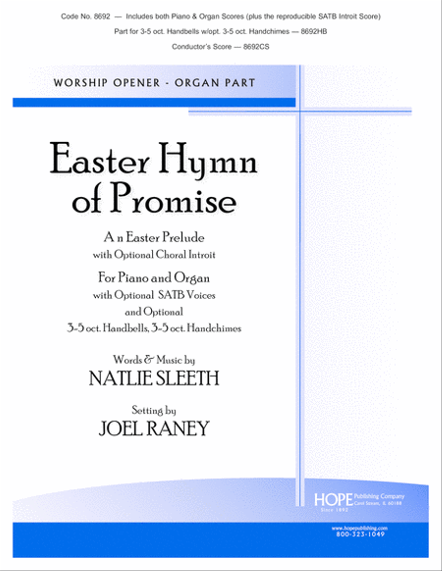 Easter Hymn of Promise Choir scores gallery preview page 2