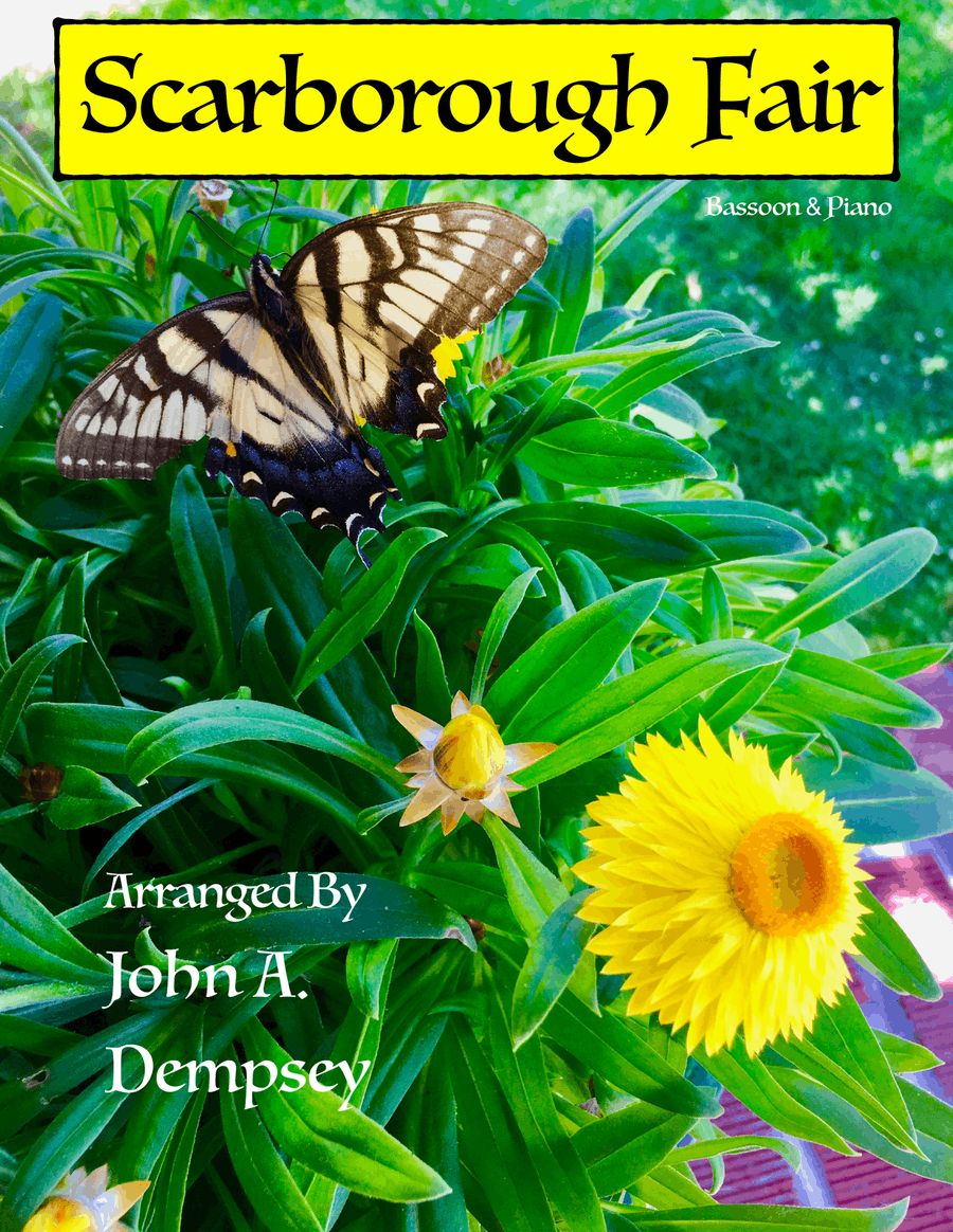 Scarborough Fair (Bassoon and Piano) Bassoon Solo scores gallery preview page 1