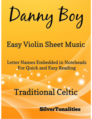 Book cover for Danny Boy Easy Violin Sheet Music