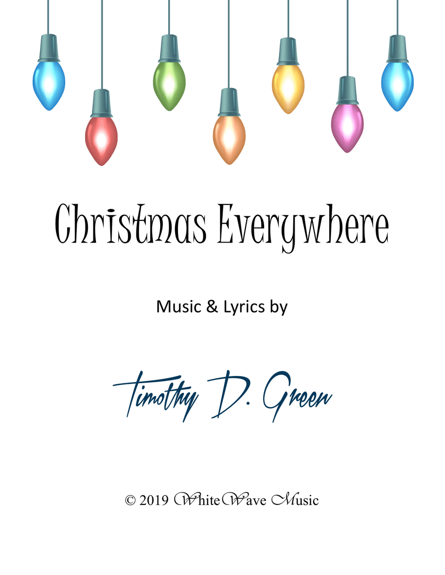 Christmas Everywhere - SATB image number null