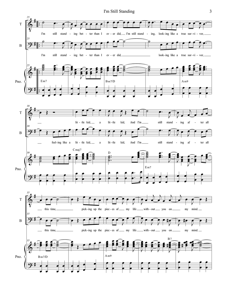 I'm Still Standing TB scores gallery preview page 3