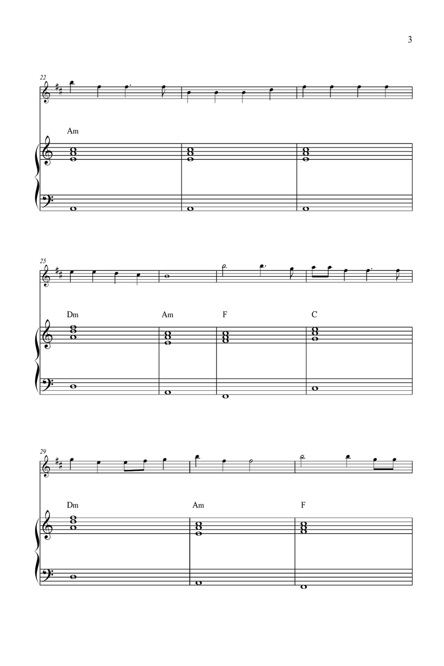 Wellerman Tenor Saxophone scores gallery preview page 3