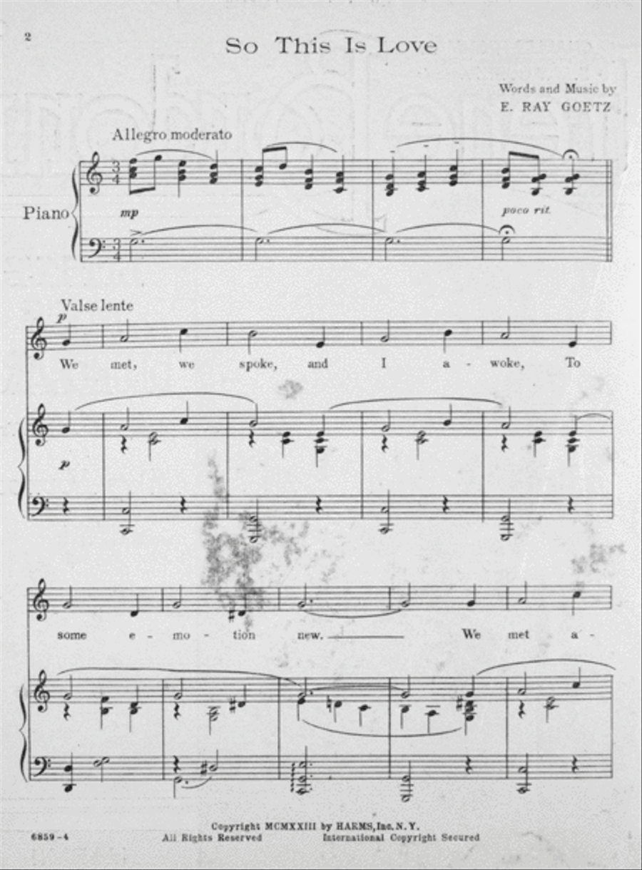 So This Is Love Voice scores gallery preview page 2