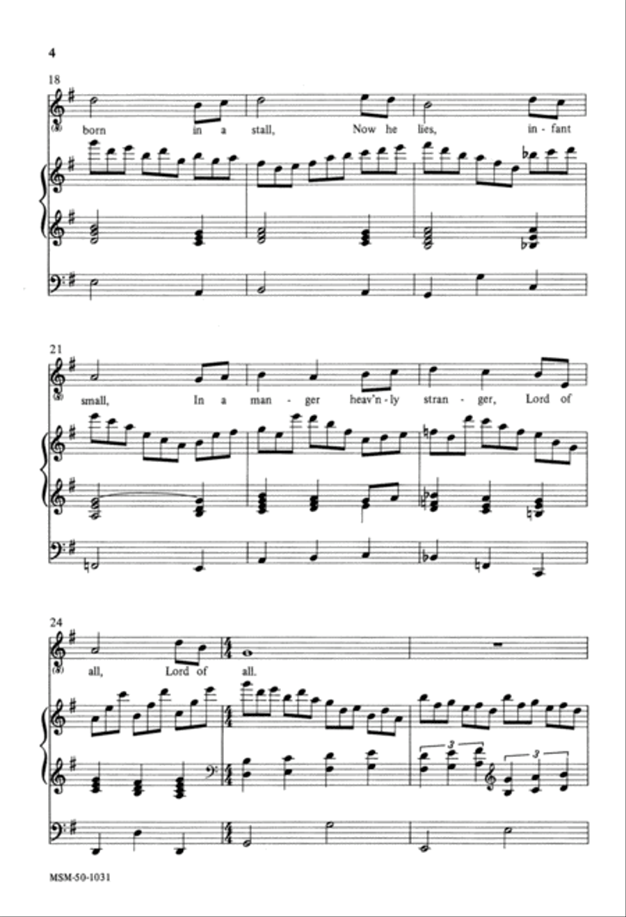 Come Rejoicing, Praises Voicing 4-Part scores gallery preview page 3